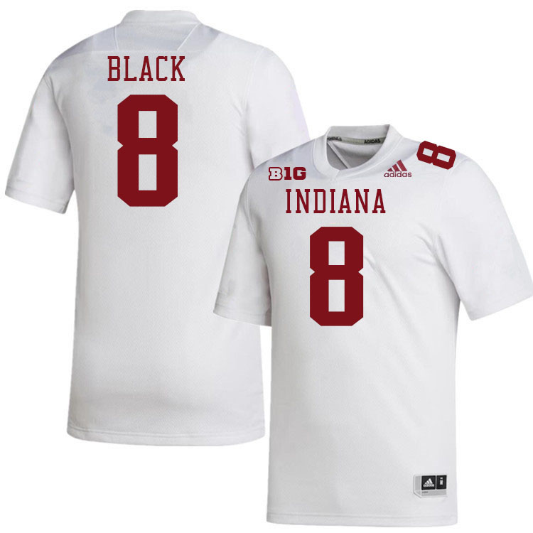 #8 Kaelon Black Indiana Hoosiers Football Jeresys College Apparels,Uniforms Stitched-White